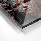 Hier wird das Material "Acrylglas" in der Nahaufnahme gezeigt