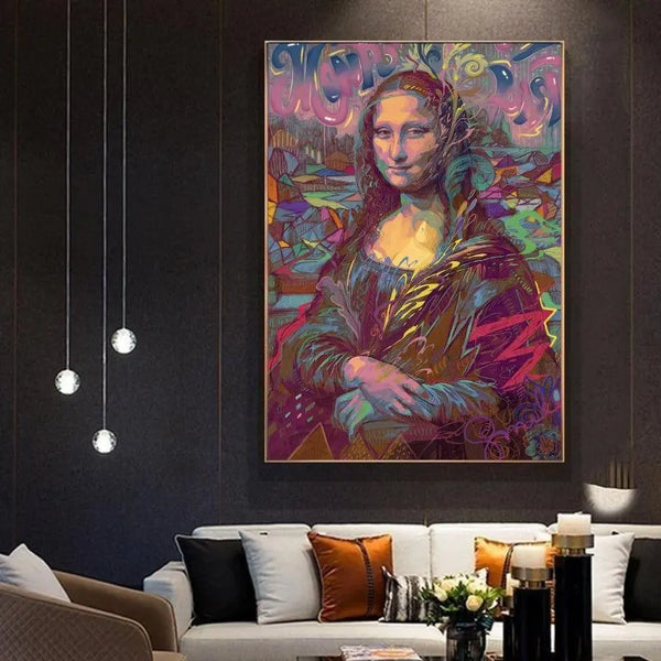 Janu Mona Lisa Janu Canvas