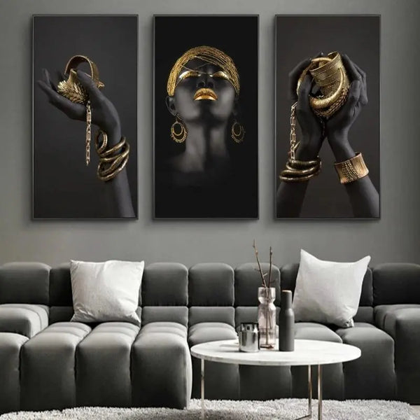 Janu Nubian Gold Janu Canvas