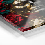 Hier wird das Material "Acrylglas" in der Nahaufnahme gezeigt