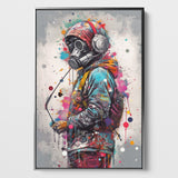 فن الشارع للرجل المmasked