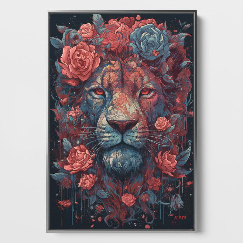 Floral Lion 