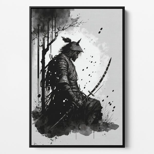 Samurai sentado