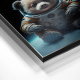 Janu Astronaut Bear Janu Canvas