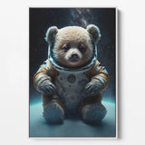 Janu Astronaut Bear Janu Canvas