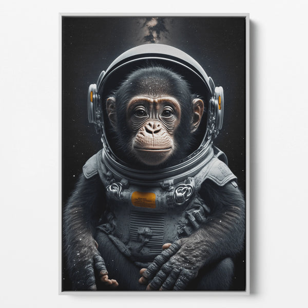 Janu Astronaut Chimpanzee Janu Canvas