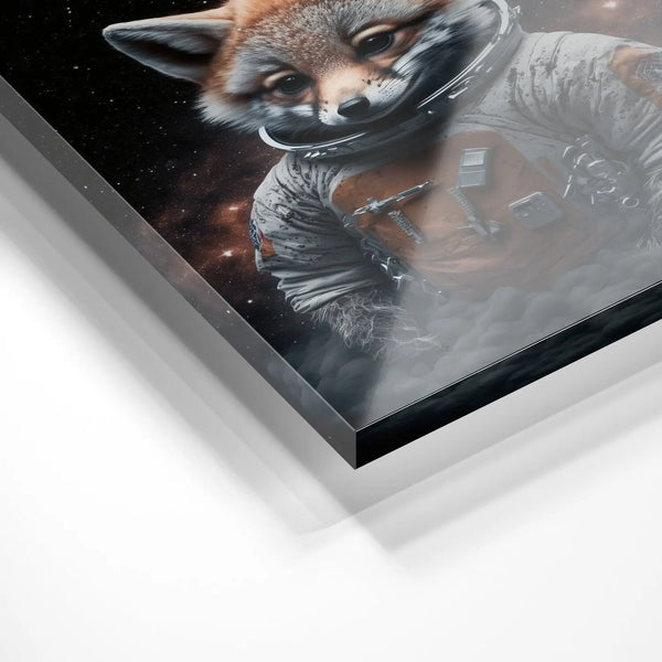 Janu Astronaut Fox Janu Canvas