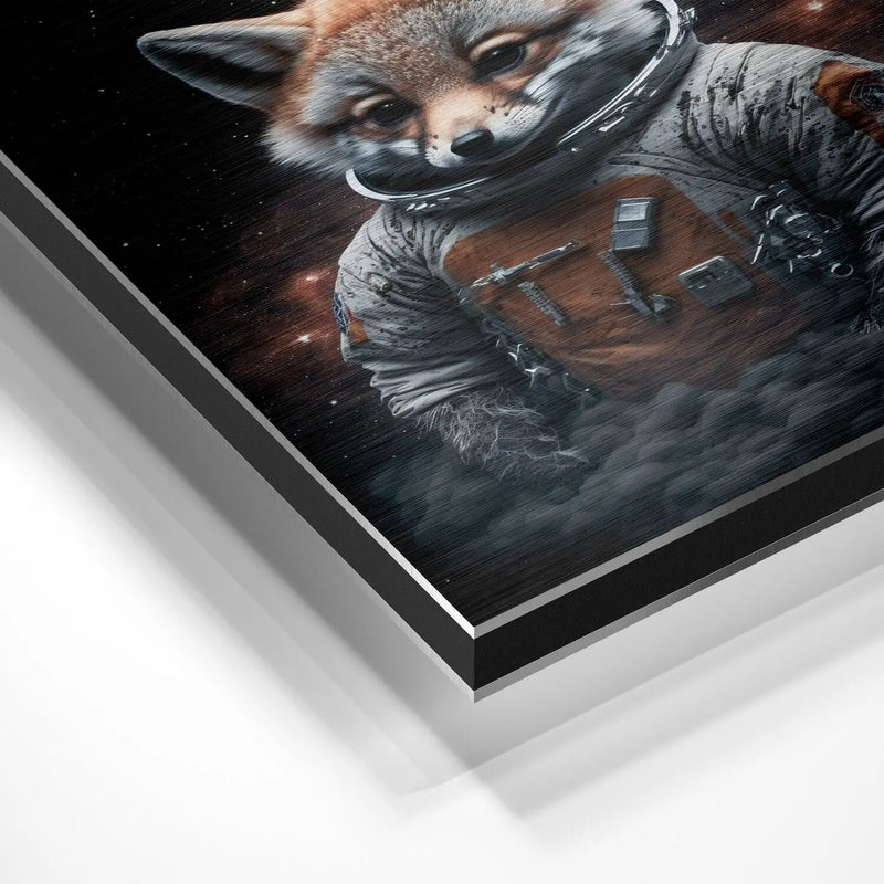 Janu Astronaut Fox Janu Canvas