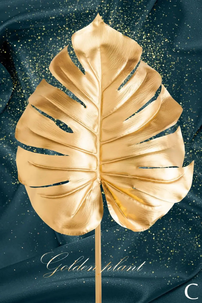 Janu Golden Plant Janu Canvas