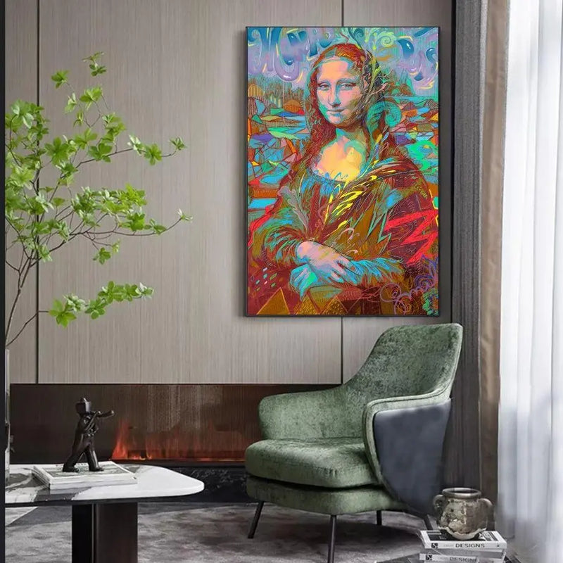 Janu Mona Lisa II Janu Canvas